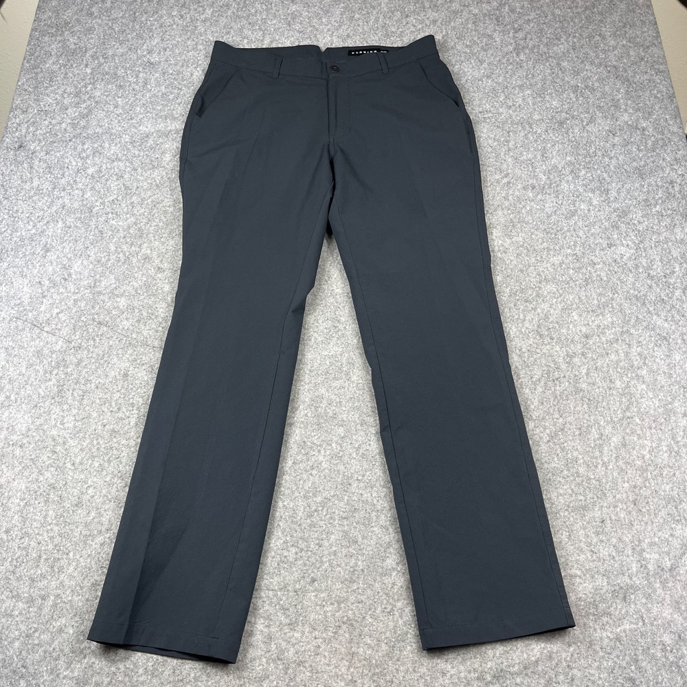 Dunning Golf Pants MENS 32X32 Everbest Black Performance Stretch Casual Athletic